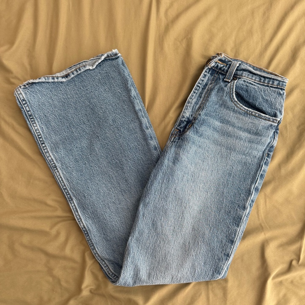 Levi 70s high flare jeans